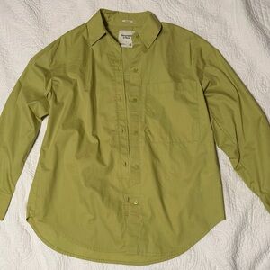 Abercrombie & Fitch Olive Oversized Shirt
